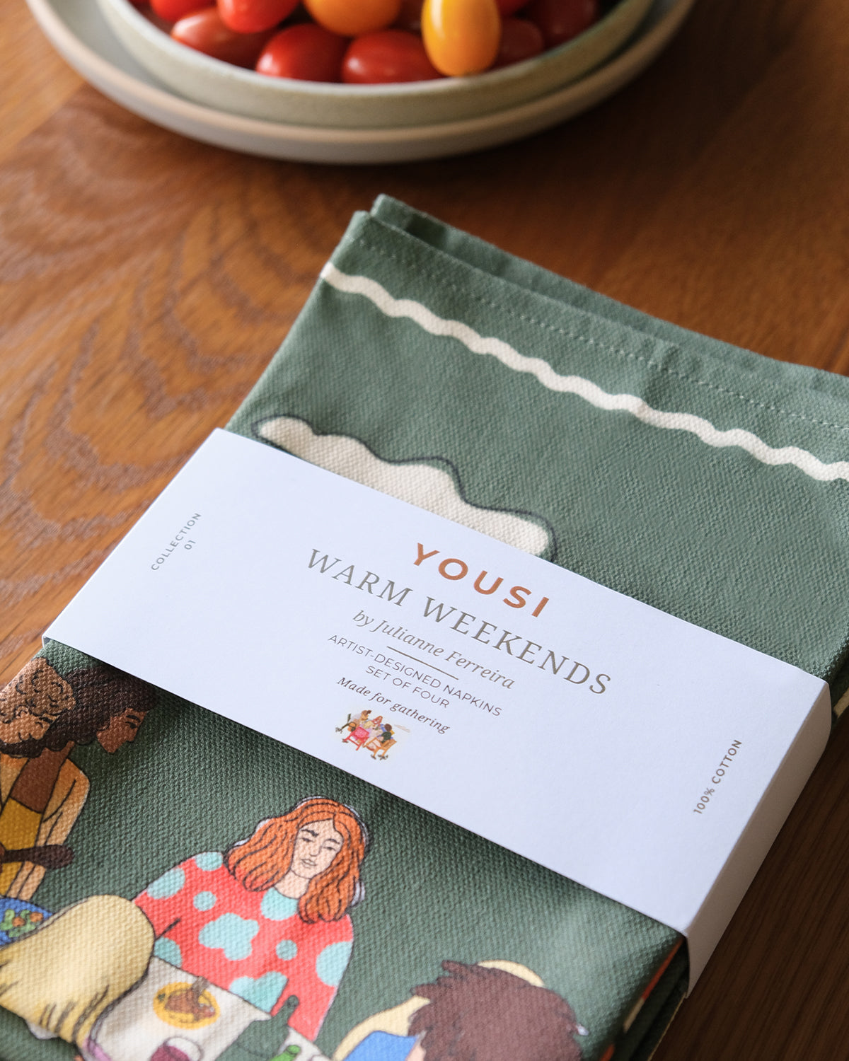 Warm Weekends - Napkins (set of 4)
