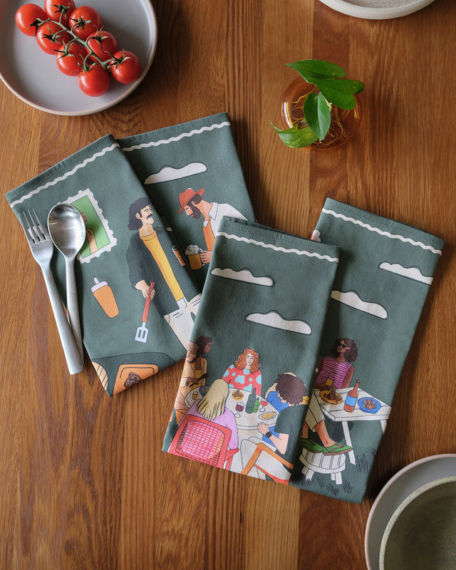 Warm Weekends - Napkins (set of 4)