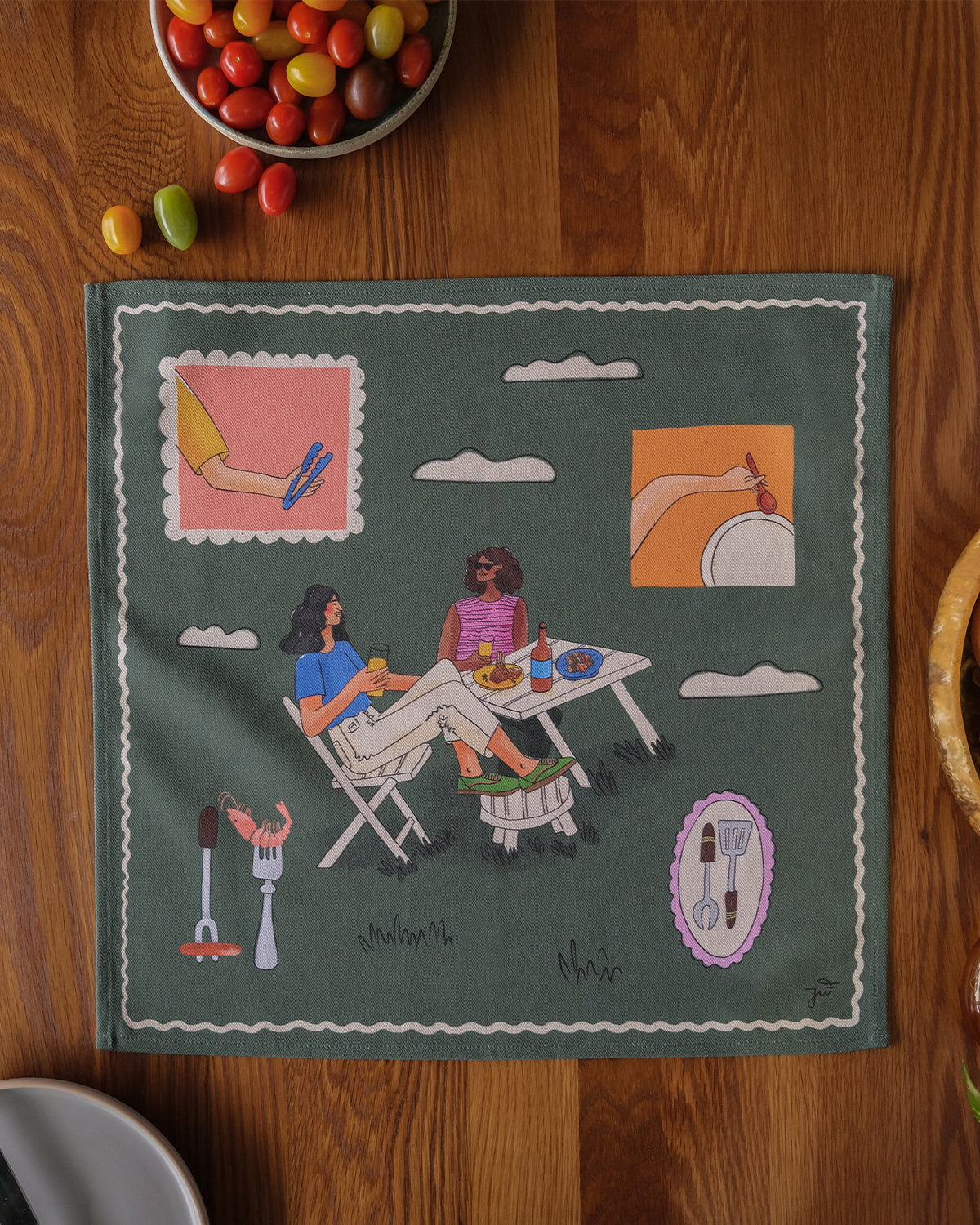 Warm Weekends - Napkins (set of 4)