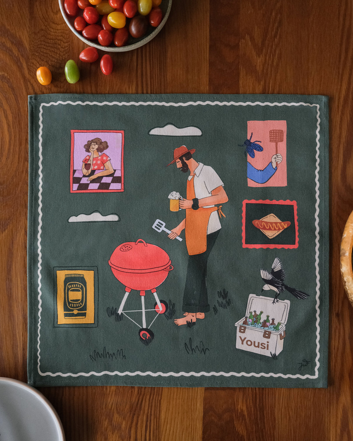 Warm Weekends - Napkins (set of 4)