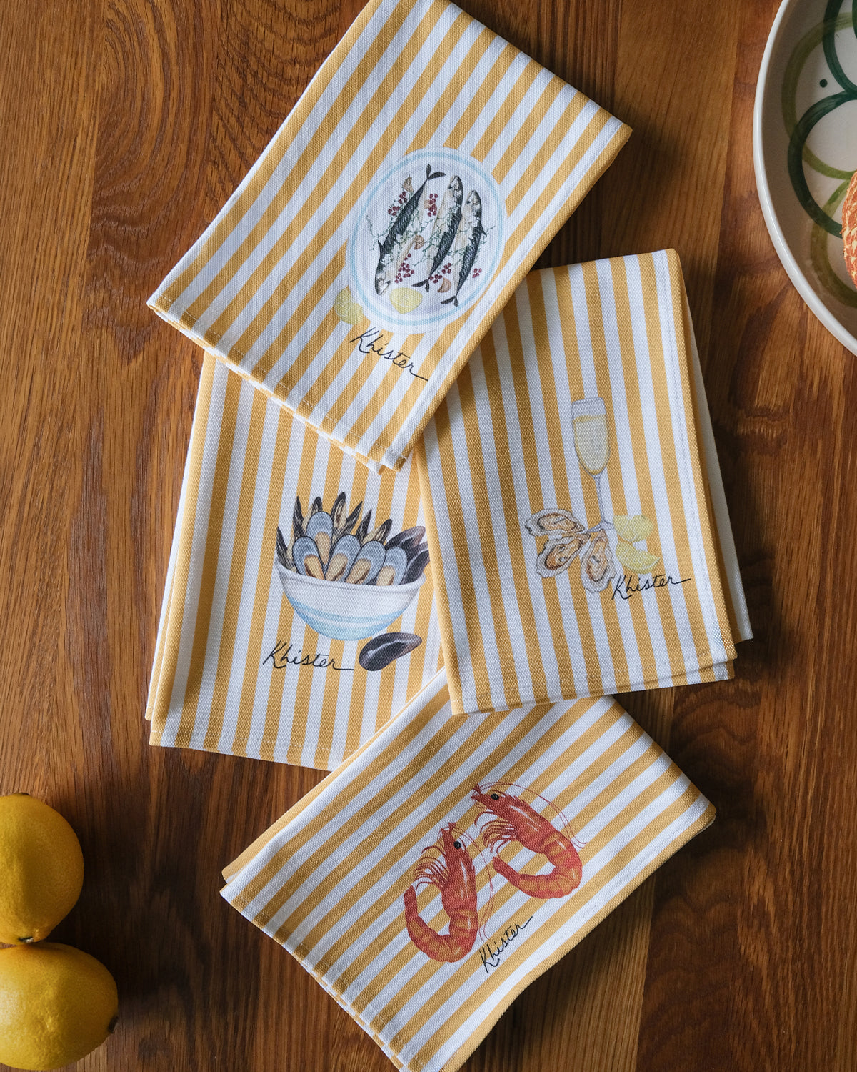 Seafood Feast - Napkins (set of 4)