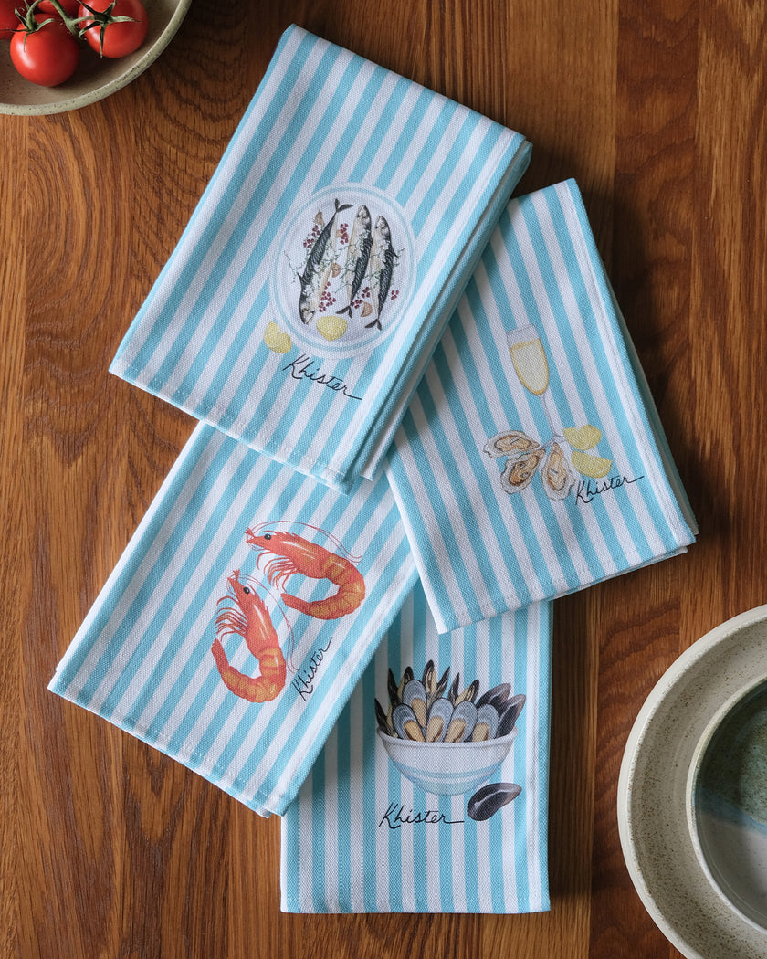 Seafood Feast - Napkins (set of 4)
