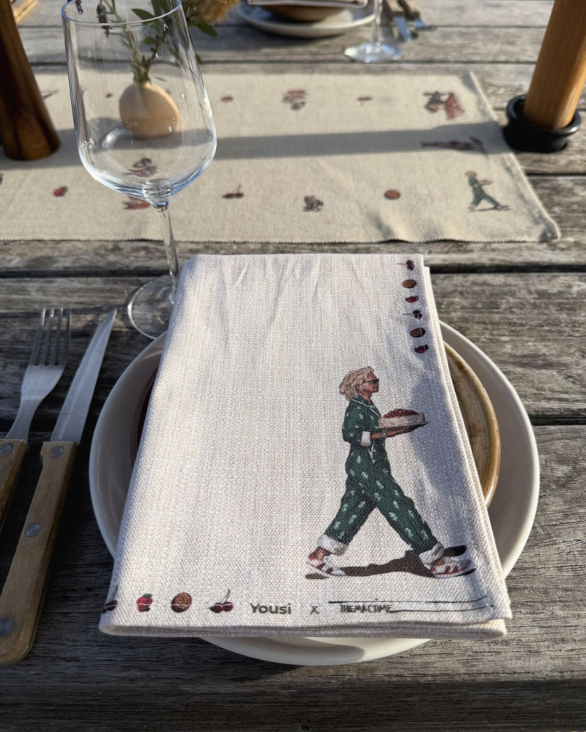 Pre-Order: Aussie Christmas Napkins - set of 6