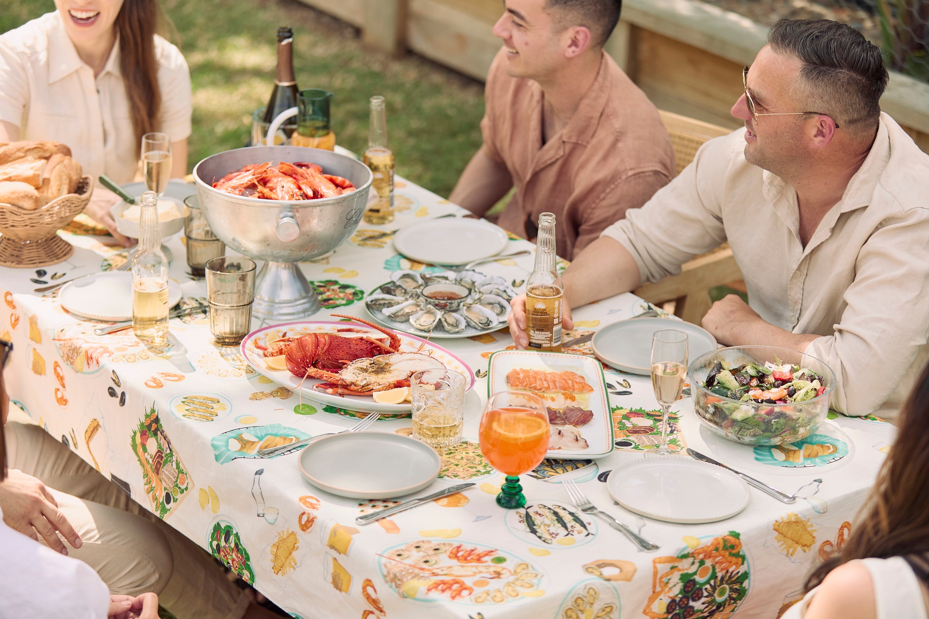Seafood Feast - The first Yousi Tablecloth