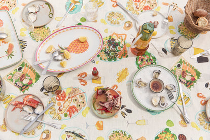 Seafood Feast - The first Yousi Tablecloth