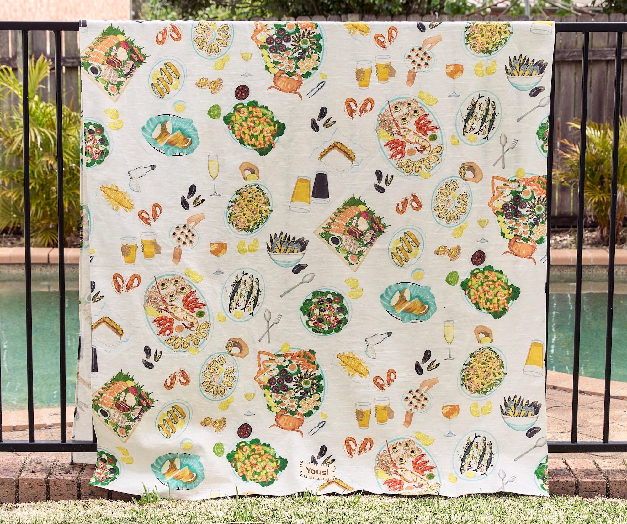Seafood Feast - The first Yousi Tablecloth