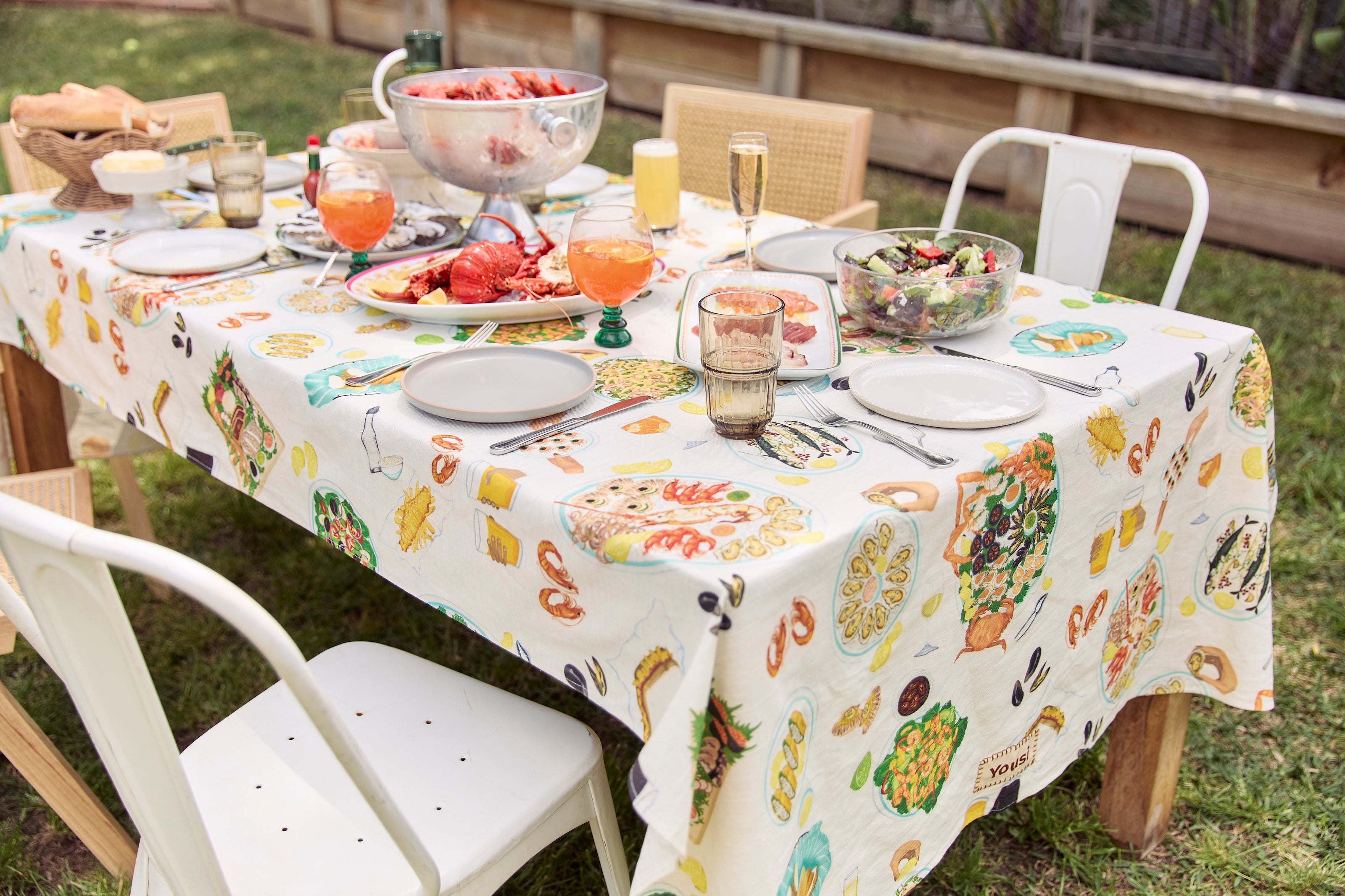 Seafood Feast - The first Yousi Tablecloth